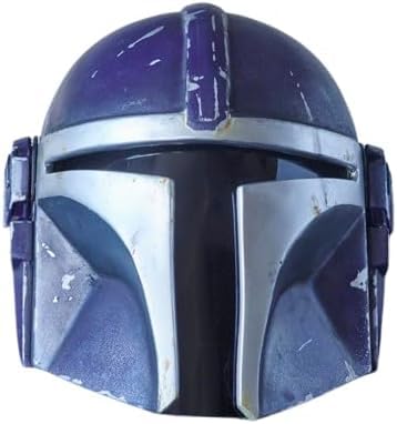 Gulvintilabcal Mandalorianischer Helm, authentische Nachbildung, neues Modell, handgefertigt, Cosplay, LARP, Halloween-Kostüm-Zubehör, 20,3 x 22,9 x 66 cm, rustikales Violett Gulvintilabcal Mandalorianischer Helm, authentische Nachbildung, neues Modell, handgefertigt, Cosplay, LARP, Halloween-Kostüm-Zubehör, 20,3 x 22,9 x 66 cm, rustikales Violett von Gulvintilabcal