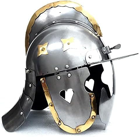 Gulvintilabcal Mittelalterliche Polnische Husaren Rüstung Helme LARP Kopfbedeckung Polen Ritter Kreuzritter Tempelkostüm Geschenk Gulvintilabcal Mittelalterliche Polnische Husaren Rüstung Helme LARP Kopfbedeckung Polen Ritter Kreuzritter Tempelkostüm Geschenk von Gulvintilabcal