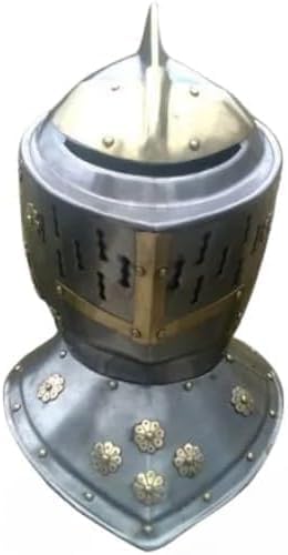 Mittelalterlicher römischer Helm aus Stahl, mittelgroß, für Filme, Cosplay und Rollenspiele. Mittelalterlicher römischer Helm aus Stahl, mittelgroß, für Filme, Cosplay und Rollenspiele. von Gulvintilabcal