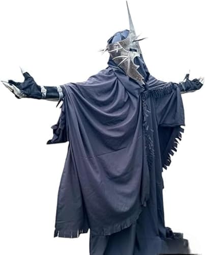Nazgul Hexenkönig Full Kostüm Herr der Ringe Rüstung Cosplay Kostüm LOTR Halloween Kostüm Dark Rider Nazgul Armour Suit Hollywood Cosplay von Gulvintilabcal