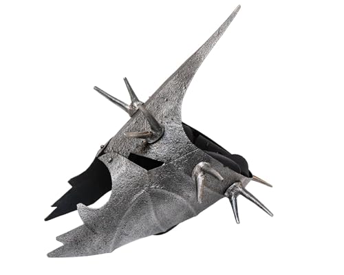 Handgefertigter Nazgul Hexenkönig Helm - Perfekt für Halloween-Kostüme und Cosplay, Herr der Ringe inspirierter Hexenhelm für Fantasy-Liebhaber Handgefertigter Nazgul Hexenkönig Helm - Perfekt für Halloween-Kostüme und Cosplay, Herr der Ringe inspirierter Hexenhelm für Fantasy-Liebhaber von Gulvintilabcal