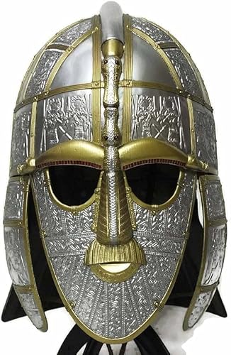 Mittelalterlicher Pre-Wikinger-Rüstungs-Sutton Hoo Helm Mittelalterlicher Pre-Wikinger-Rüstungs-Sutton Hoo Helm von Gulvintilabcal
