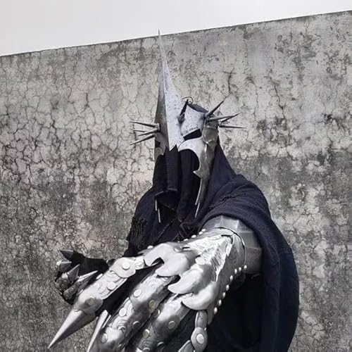 Gulvintilabcal Mittelalterliches Kostüm Nazgul Hexe King Full Body Lord Of The Ring Rüstung Cosplay Halloween Kostüm, XL, rot Gulvintilabcal Mittelalterliches Kostüm Nazgul Hexe King Full Body Lord Of The Ring Rüstung Cosplay Halloween Kostüm, XL, rot von Gulvintilabcal