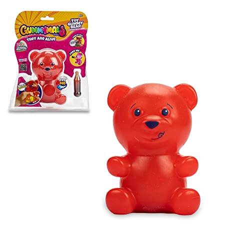 Gummymals by Eolo 700017670 Bär, Gummymal, Rot Famosa Spielzeug, Talla única von Gummymals by Eolo