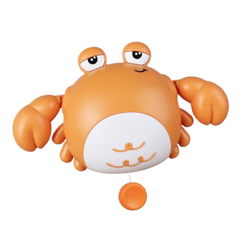 Children Bath Toy, Cute Crab Shape Wind Up Floating Toy, Lightweight Compact Design, Portable Interactive Parent Child Water Play Companion for Daycare, Beach and Travel Children Bath Toy, Cute Crab Shape Wind Up Floating Toy, Lightweight Compact Design, Portable Interactive Parent Child Water Play Companion for Daycare, Beach and Travel von Gungtj