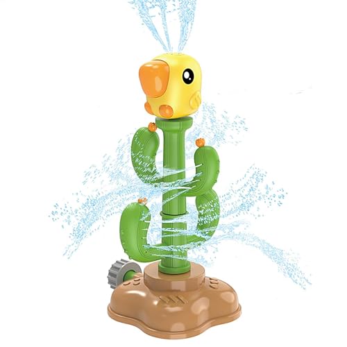 Garden Water Sprinkler Toy, Spray Toy, and Interactive Design,Cactus 16 Inch Size, Perfect for Backyard Lawn or Swimming Pool, Ideal for Boys and Girls von Gungtj