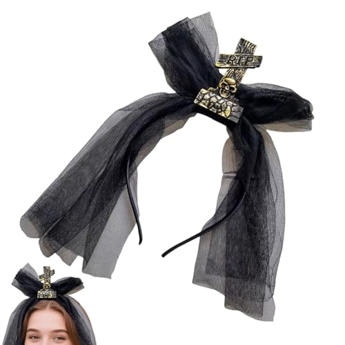 Gungtj Halloween Kopfschmuck | Gothic Cosplay Grabstein Haarreif Für Damen,Gruselige Kostümzubehör Für Karneval Maskenbälle Bühnenauftritte von Gungtj