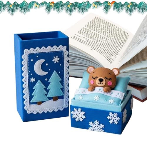 Gungtj Mini Bär Kuscheltier - Weiches Niedliches Tier Spielzeug Puppe,Bärenpuppe in Einer Box - Für Kinder Frauen Männer Mädchen Paare von Gungtj