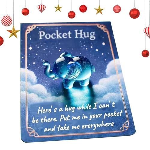 Gungtj Pocket Animal - Little Card Toy Figures for Birthday Christmas Easter, Cute Encouragement Collectibles with Comforting Message, Pocket Size Gift for Family Friends Students Car Travel Gungtj Pocket Animal - Little Card Toy Figures for Birthday Christmas Easter, Cute Encouragement Collectibles with Comforting Message, Pocket Size Gift for Family Friends Students Car Travel von Gungtj