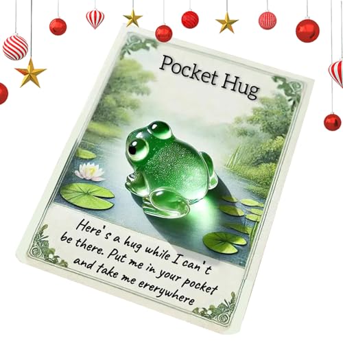 Gungtj Pocket Animal - Little Card Toy Figures for Birthday Christmas Easter, Cute Encouragement Collectibles with Comforting Message, Pocket Size Gift for Family Friends Students Car Travel Gungtj Pocket Animal - Little Card Toy Figures for Birthday Christmas Easter, Cute Encouragement Collectibles with Comforting Message, Pocket Size Gift for Family Friends Students Car Travel von Gungtj