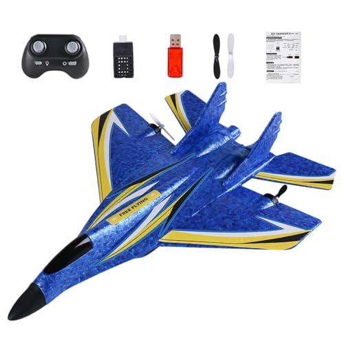 Gungtj Remote Control Airplane, Colorful LED Lights RC Plane, RC Plane Kit, Educational Aircraft Toy, Waterproof RC Plane, 2.4Ghz RC Flying Toy, RC Airplane for Kids, Flying Toy for Beginners Gungtj Remote Control Airplane, Colorful LED Lights RC Plane, RC Plane Kit, Educational Aircraft Toy, Waterproof RC Plane, 2.4Ghz RC Flying Toy, RC Airplane for Kids, Flying Toy for Beginners von Gungtj