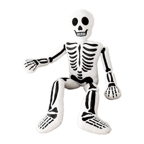 Gungtj Skeleton Plush, Halloween Soft Skull Pillow, 15.75 Inches Soft Materials, Cozy Stuffed Cushion, Fun Decorative Accent for Sofa, Bed, Living Room, Workplace, Travel, and Holiday Photos Gungtj Skeleton Plush, Halloween Soft Skull Pillow, 15.75 Inches Soft Materials, Cozy Stuffed Cushion, Fun Decorative Accent for Sofa, Bed, Living Room, Workplace, Travel, and Holiday Photos von Gungtj