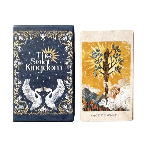 Gungtj Tarotkarten | Tarot Wahrsagespiel | Kartenset Schicksalsdeutung Brettspiel für Kinder Erwachsene Partys | Familienunterhaltung von Gungtj