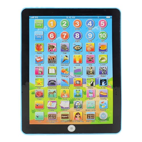 Kinder-Lernpad, Tablet-Lernmaschine, Lernpad, lustiges Telefon mit -Lernspielen für Kinder. Interaktives Touch-and-Learn-Tablet zum Erlernen von Zahlen und Rechtschreibung. Lernspielzeug für Kinder-Lernpad, Tablet-Lernmaschine, Lernpad, lustiges Telefon mit -Lernspielen für Kinder. Interaktives Touch-and-Learn-Tablet zum Erlernen von Zahlen und Rechtschreibung. Lernspielzeug für von Gungtj