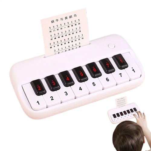 Pocket Piano for Kids, Portable Music Instrument for Travel, 15 Keys Educational Piano, Music Play for Beginners, Kids Musical Instrument for 3-6 Years, Piano for Beginners, von Gungtj