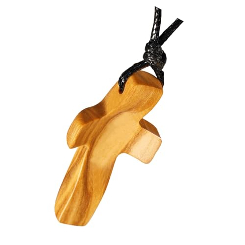 Wood Crosses Pendant, Handcrafted Fidget, Portable Pendant, Encouragement Car Ornament, Olive Wood, Spiritual Gift Charm, for Families Kids Adults Wood Crosses Pendant, Handcrafted Fidget, Portable Pendant, Encouragement Car Ornament, Olive Wood, Spiritual Gift Charm, for Families Kids Adults von Gungtj