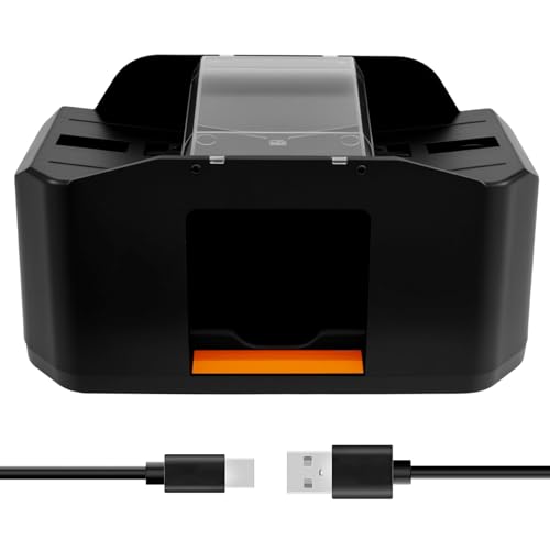 Guniata Automatischer Kartenmischer,Tragbar Kartenmischmaschine Elektrische 2000 mAh,Geräuscharm Kartenmischgerät,für Kartenspiele,Texas Hold'em,Poker,Heimkartenspiele,Blackjack(A) von Guniata