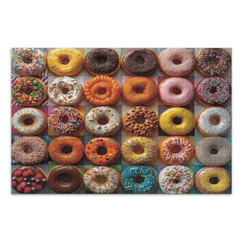 1000 Teile Puzzle - Puzzle für Erwachsene Donut 1000 Teile Puzzle - Puzzle für Erwachsene Donut von GuoChe
