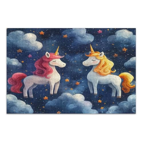 1000 Teile Puzzle - Puzzle für Erwachsene Geschnittenes Einhorn 1000 Teile Puzzle - Puzzle für Erwachsene Geschnittenes Einhorn von GuoChe