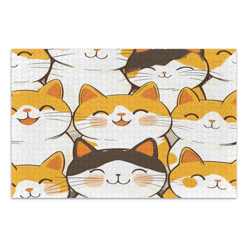 1000 Teile Puzzle - Puzzle für Erwachsene Katzen 1000 Teile Puzzle - Puzzle für Erwachsene Katzen von GuoChe