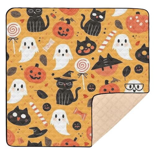 Charmantes Halloween-Muster mit Geistern, weich gepolstert für den Boden, wasserdichte Säuglingsspielmatte für Charmantes Halloween-Muster mit Geistern, weich gepolstert für den Boden, wasserdichte Säuglingsspielmatte für von GuoChe