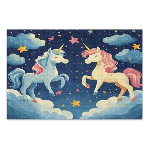 Cut Unicorn 1000 Teile Puzzle - Puzzle für Erwachsene Cut Unicorn 1000 Teile Puzzle - Puzzle für Erwachsene von GuoChe