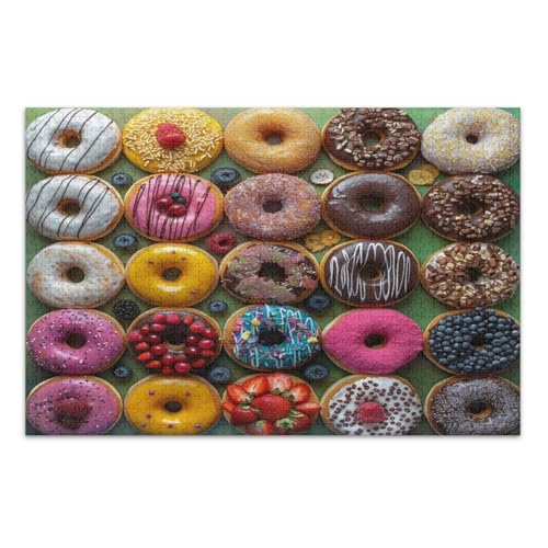 Cute Donut Puzzle 1000 Teile - Puzzle für Erwachsene Cute Donut Puzzle 1000 Teile - Puzzle für Erwachsene von GuoChe