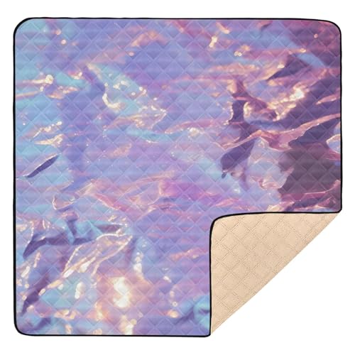 Edelstein Glitzer Rosa Lila Gelb Groß Stabil für Boden Tragbar Baby Spielen Bauch Zeit Matte für Edelstein Glitzer Rosa Lila Gelb Groß Stabil für Boden Tragbar Baby Spielen Bauch Zeit Matte für von GuoChe