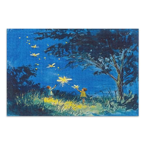 Firefly Lighting Up The Summer Night 1000 Teile Puzzle - Puzzle für Erwachsene Firefly Lighting Up The Summer Night 1000 Teile Puzzle - Puzzle für Erwachsene von GuoChe