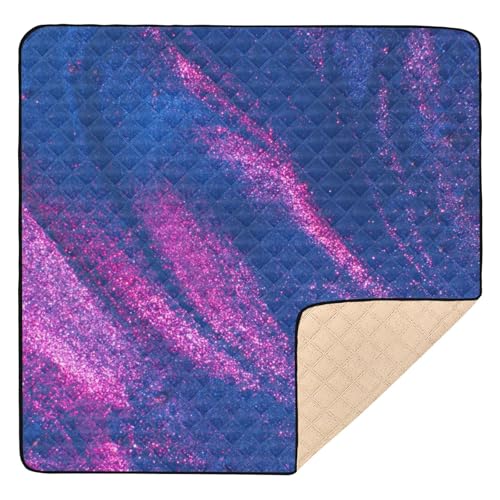 Galaxy Marble Large Stylish for Floor Washable Activity Entertainment Mat for Baby Toddler Infant, von GuoChe