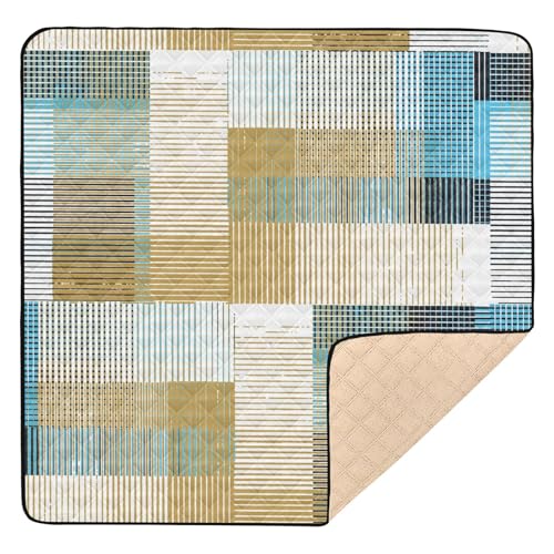 Geo Lines Spielmatte für Babys und Kleinkinder, groß, stabil, für drinnen und draußen, gemütlich, atmungsaktiv, Reise, Spielmatte Geo Lines Spielmatte für Babys und Kleinkinder, groß, stabil, für drinnen und draußen, gemütlich, atmungsaktiv, Reise, Spielmatte von GuoChe