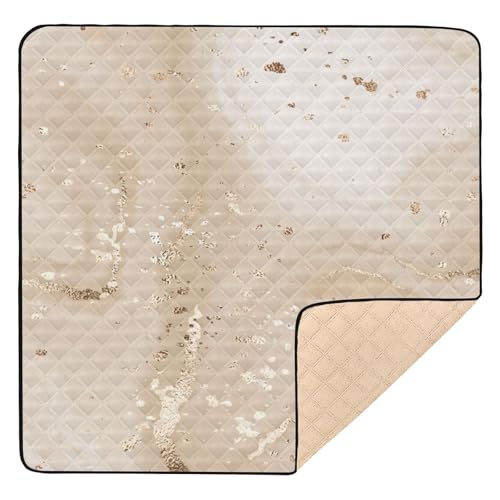 GuoChe Abstrakte beige Marmor Leinwand weich dick für Boden ungiftig Bauch Zeit & Krabbelmatte für GuoChe Abstrakte beige Marmor Leinwand weich dick für Boden ungiftig Bauch Zeit & Krabbelmatte für von GuoChe