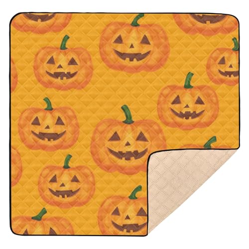 GuoChe Bright Orange Pumpkin Large Sturdy for Floor Non-Toxic Travel Play Mat for Babies Infants GuoChe Bright Orange Pumpkin Large Sturdy for Floor Non-Toxic Travel Play Mat for Babies Infants von GuoChe