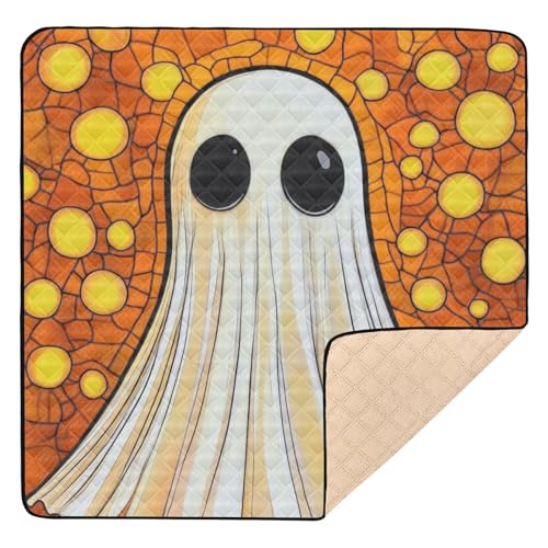 GuoChe Buntglas-Halloween-Dekoration, groß, stilvoll für Boden, wasserabweisend, Babyspiel, Bauch GuoChe Buntglas-Halloween-Dekoration, groß, stilvoll für Boden, wasserabweisend, Babyspiel, Bauch von GuoChe