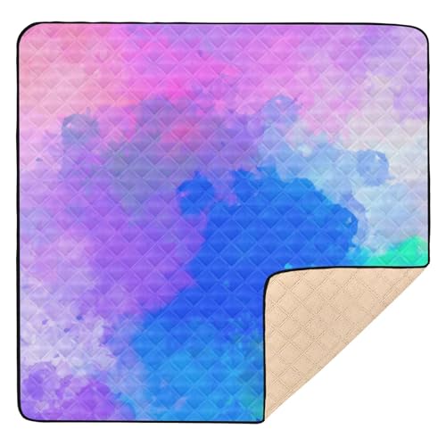 GuoChe Digital Strokes Paint Abstract Cute Foldable for Floor Non-Toxic Infant Play Mat for Babies Infants von GuoChe