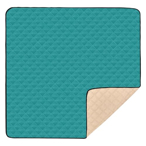 GuoChe Dunkelcyan, groß, rutschfest, für den Boden, bequeme Baby-Spiel-Matte für Babys und Kleinkinder GuoChe Dunkelcyan, groß, rutschfest, für den Boden, bequeme Baby-Spiel-Matte für Babys und Kleinkinder von GuoChe