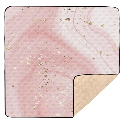 GuoChe Flüssiger Marmor, groß, stabil, für drinnen und draußen, 1-teilige Baby-Krabbelmatte für Baby, Kleinkind, Säugling, von GuoChe