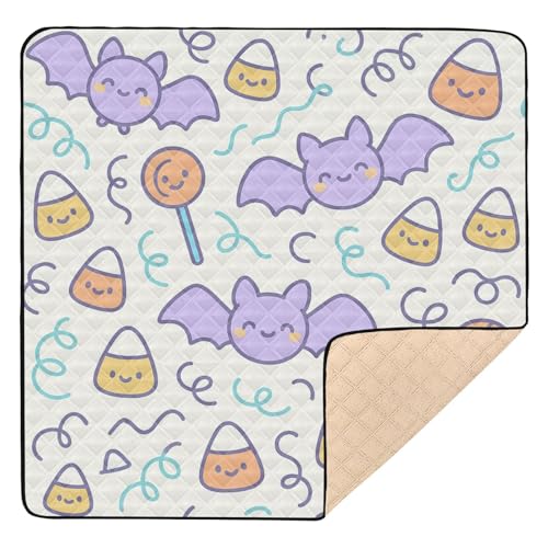GuoChe Halloween Candy Corn Friendly Bats Large Stylish for Indoor Outdoor Comfortable Playroom Activity GuoChe Halloween Candy Corn Friendly Bats Large Stylish for Indoor Outdoor Comfortable Playroom Activity von GuoChe