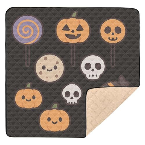 GuoChe Halloween Candy Soft Thick for Floor Portable Infant Play Activity Mat for Babies Infants GuoChe Halloween Candy Soft Thick for Floor Portable Infant Play Activity Mat for Babies Infants von GuoChe