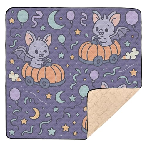 GuoChe Halloween Enchanted Pumpkin Car-Ride Large Stylish for Floor Comfortable Baby Kick Crawling Mat for von GuoChe