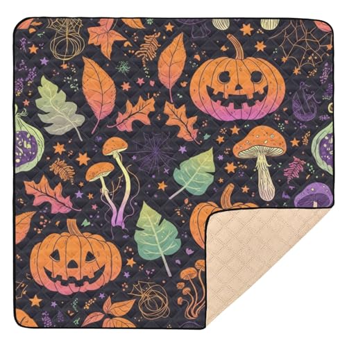 GuoChe Halloween Kürbis Pilz Groß Stilvoll für Indoor Outdoor Wasserdicht Bauch Zeit Matte für GuoChe Halloween Kürbis Pilz Groß Stilvoll für Indoor Outdoor Wasserdicht Bauch Zeit Matte für von GuoChe