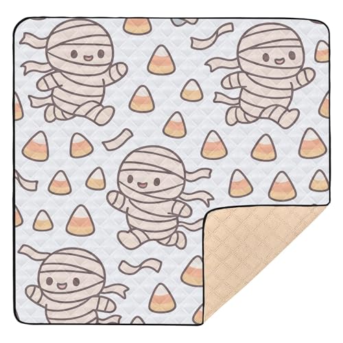 GuoChe Halloween Mummy Wrap Race Soft Thick for Indoor Outdoor Portable Baby Kick Crawling Mat for Baby GuoChe Halloween Mummy Wrap Race Soft Thick for Indoor Outdoor Portable Baby Kick Crawling Mat for Baby von GuoChe