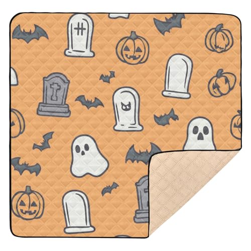 GuoChe Halloween-Symbole Muster weich dick für Boden wasserdicht Baby Kick Krabbelmatte für Babys GuoChe Halloween-Symbole Muster weich dick für Boden wasserdicht Baby Kick Krabbelmatte für Babys von GuoChe