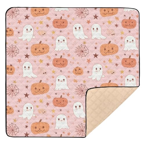 GuoChe Kürbis Halloween Groß Rutschfest für Indoor Outdoor Wasserdicht Säugling Spielen Aktivitätsmatte für GuoChe Kürbis Halloween Groß Rutschfest für Indoor Outdoor Wasserdicht Säugling Spielen Aktivitätsmatte für von GuoChe
