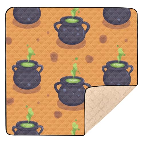 GuoChe Magic Cauldron Halloween Large Sturdy for Floor Portable Baby Crawling Mat for Babies Infants GuoChe Magic Cauldron Halloween Large Sturdy for Floor Portable Baby Crawling Mat for Babies Infants von GuoChe