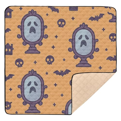 GuoChe Magic Mirror Halloween Pattern Large Non-Slip for Indoor Outdoor Waterproof Padded Play Mat for Baby GuoChe Magic Mirror Halloween Pattern Large Non-Slip for Indoor Outdoor Waterproof Padded Play Mat for Baby von GuoChe
