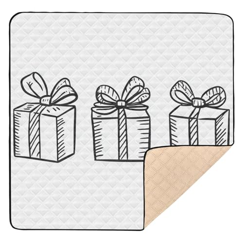 GuoChe Minimalistische Geschenkbox Linie Weich Dick für Boden Wasserdicht Baby Krabbelmatte für Babys GuoChe Minimalistische Geschenkbox Linie Weich Dick für Boden Wasserdicht Baby Krabbelmatte für Babys von GuoChe