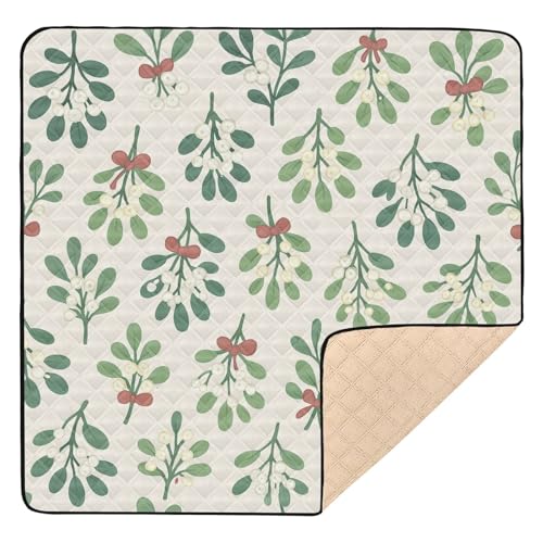 GuoChe Mistelzweig-Muster, weich, dick, für Boden, wasserdicht, für Babys, Kinder, Kleinkinder GuoChe Mistelzweig-Muster, weich, dick, für Boden, wasserdicht, für Babys, Kinder, Kleinkinder von GuoChe