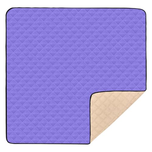 GuoChe Mittelgroße Babymatte für Babys und Kleinkinder, faltbar, für drinnen und draußen, bequem, Schieferblau, Blau GuoChe Mittelgroße Babymatte für Babys und Kleinkinder, faltbar, für drinnen und draußen, bequem, Schieferblau, Blau von GuoChe
