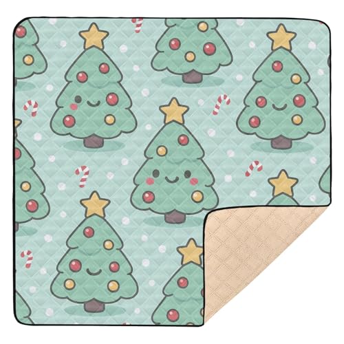 GuoChe Nahtloses Weihnachtsbaum-Muster, weicher Schaumstoff für Boden, ungiftig, Bauchzeit & Krabbelmatte für Babys GuoChe Nahtloses Weihnachtsbaum-Muster, weicher Schaumstoff für Boden, ungiftig, Bauchzeit & Krabbelmatte für Babys von GuoChe